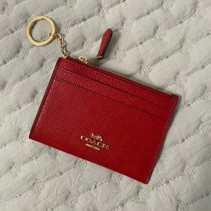 Coach Cardholder Wallet with Keychain